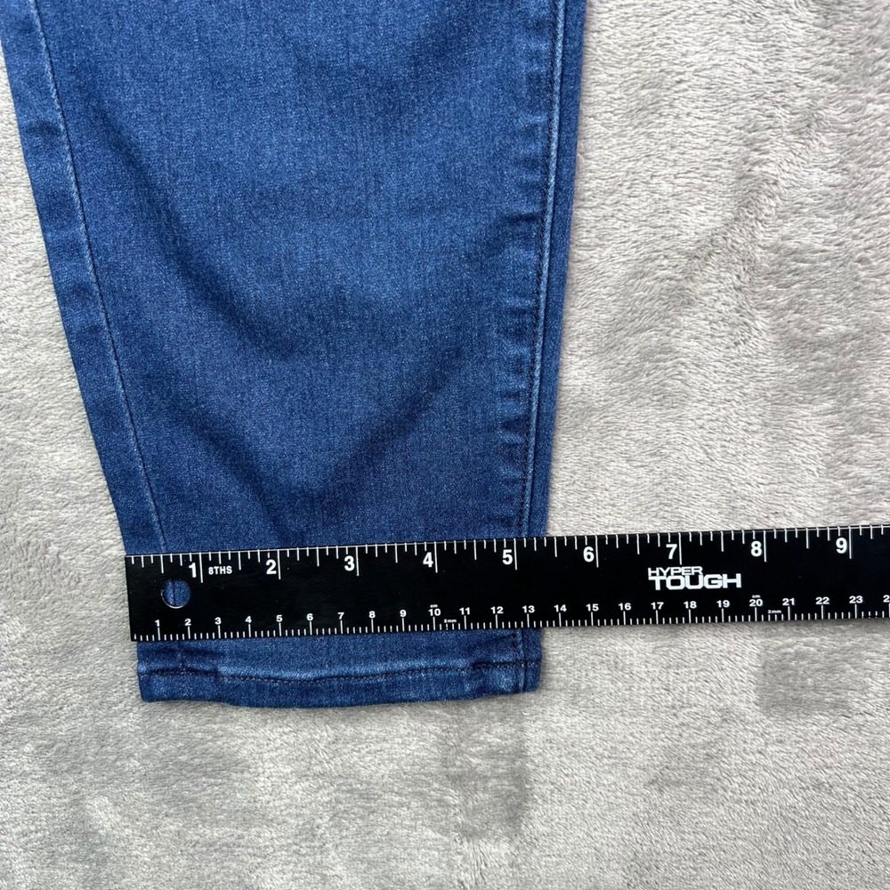 Good American Good Legs Skinny Jeans Womens 10 Blue Dark Wash Stretch High Rise - Picture 7 of 13